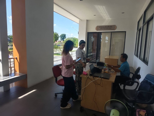 การประปาส่วนภูมิภาคสาขากระบี่ ออกหน่วย One Stop Service บริการรับชำระค่าน้ำประปาและรับคำร้องต่างๆ นอกสถานที่ ประจำเดือน สิงหาคม 2568