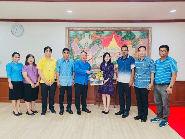 การประปาส่วนภูมิภาคสาขาสามพราน เข้าพบผู้ว่าราชการจังหวัดนครปฐมและนายอำเภอสามพราน