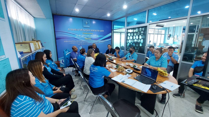 กปภ.สาขาระนอง จัดกิจกรรมสนทนายามเช้า (Morning Talk) ประจำเดือนตุลาคม 2568