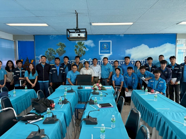 กปภ.สาขาปราณบุรี ต้อนรับคณะศึกษาดูงานระบบผลิตน้ำประปา  จากงานกองแผนและวิชาการ การประปาส่วนภูมิภาคเขต 2