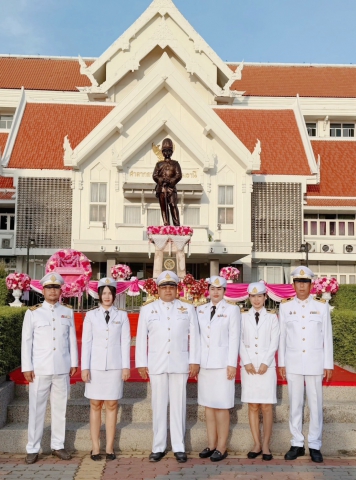 กปภ.สาขาปทุมธานี (พ) ร่วมพิธีวางพวงมาลาถวายราชสักการะ พระบรมราชานุสาวรีย์พระบาทสมเด็จพระจุลจอมเกล้าเจ้าอยู่หัว เนื่องในวันปิยมหาราช 23 ตุลาคม 2568
