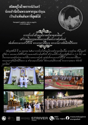 การประปาส่วนภูมิภาคสาขาอุตรดิตถ์ เข้าร่วมกิจกรรมเพื่อถวายเป็นพระราชกุศลแด่ สมเด็จพระนางเจ้าสิริกิติ์ พระบรมราชินีนาถ พระบรมราชชนนีพันปีหลวง