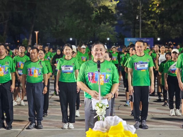 กปภ.สาขาภูเก็ต ร่วมกิจกรรมแสงนำใจไทยทั้งชาติ เดิน วิ่ง ปั่น ป้องกันอัมพาต ครั้งที่ 11 เฉลิมพระเกียรติ ณ บริเวณสวนสาธารณะสะพานหิน