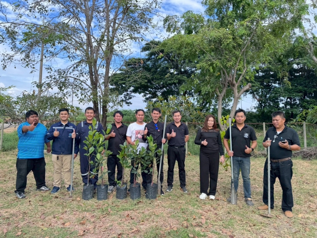 การประปาส่วนภูมิภาคสาขาเสนา พร้อมด้วยพนักงานในสังกัด ร่วมจัดกิจกรรม วันรักต้นไม้ประจำปีของชาติ 2568