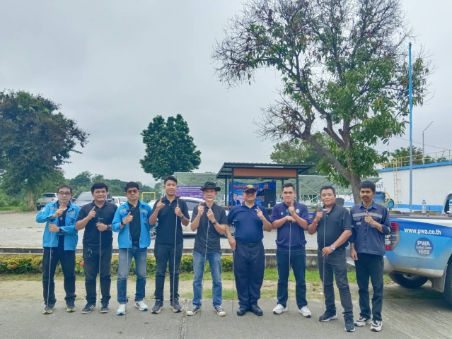 กปภ.สาขากาญจนบุรี ลงพื้นที่ดำเนินการออกค้นหาท่อแตก/รั่ว เชิงรุก (Leak ALC) ลดปัญหาการเกิดน้ำสูญเสีย