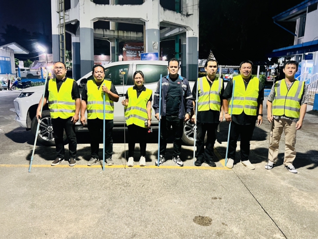 กปภ.สาขาระนอง ปฏิบัติการค้นหาจุดแตกรั่ว ด้วยการทำ Step Test ลดน้ำสูญเสีย ตามแผนประจำเดือน พฤศจิกายน 2568