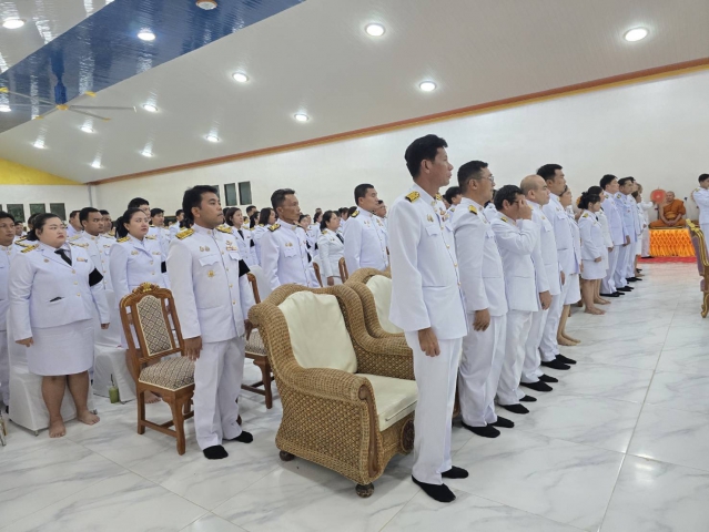 การประปาส่วนภูมิภาคสาขาบางสะพาน   เข้าร่วมพิธีบำเพ็ญกุศลและแสดงความอาลัย ในวาระครบ ๑๕ วัน (ปัญรสมวาร) เพื่อถวายเป็นพระราชกุศล แด่สมเด็จพระนางเจ้าสิริกิติ์ พระบรมราชินีนาถ พระบรมราชชนนีพันปีหลวง