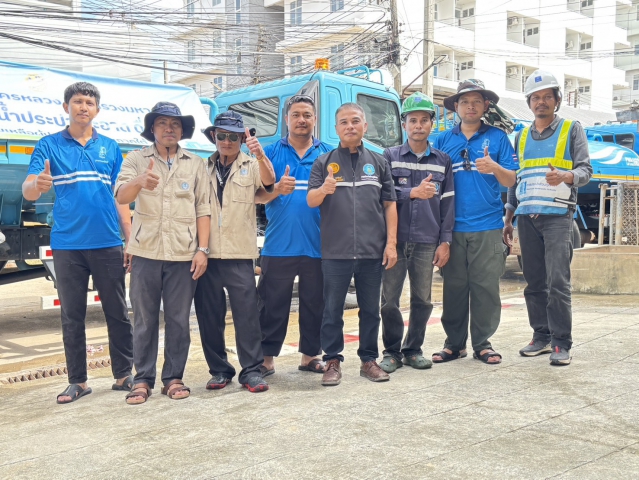 การประปาส่วนภูมิภาคสาขาบางสะพาน ร่วมส่งทีมซ่อมบำรุงระบบประปา พร้อมทีมรถบรรทุกน้ำสนับสนุนพื้นที่ประสบอุทกภัยอำเภอหาดใหญ่