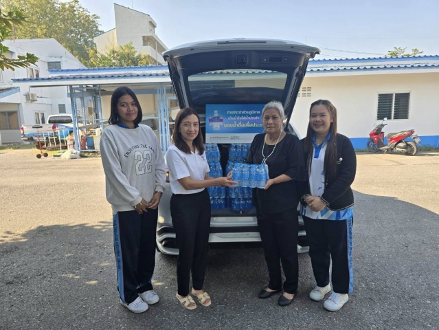 กปภ.สาขาฉะเชิงเทรา มอบน้ำดื่มตราสัญลักษณ์ กปภ. จำนวน 360 ขวด ให้กับหอการค้าจังหวัดฉะเชิงเทรา สำหรับการจัดกิจกรรม วิ่งเพื่อสิ่งแวดล้อม Zero Co2 Chachoengsao 2025 ครั้งที่ 4