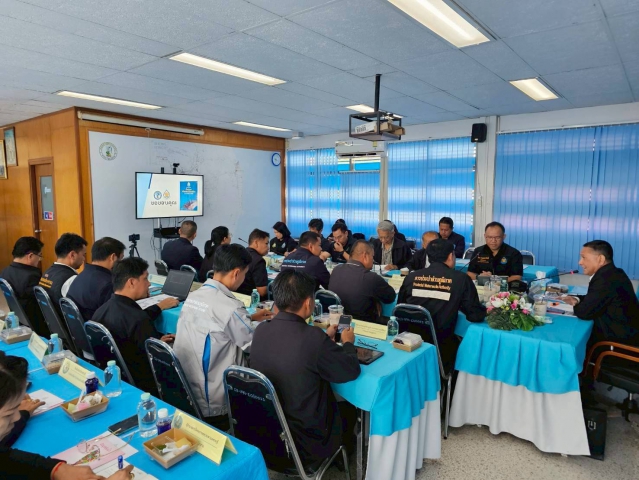 การประปาส่วนภูมิภาคสาขาปราณบุรี ร่วมจัดประชุมเตรียมการเพื่อสนับสนุน คณะกรรมการลุ่มน้ำเพชรบุรี - ประจวบคีรีขันธ์ ครั้งที่ 3/2568