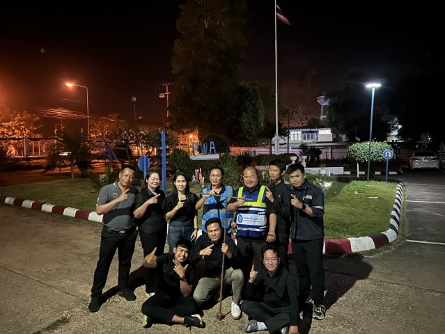 การประปาส่วนภูมิภาคสาขาน้ำพองทำการออกสำรวจหาท่อแตก-รั่ว โดยวิธีstep test ในพื้นที่MM-11(เขื่อนอุบลรัตน์)