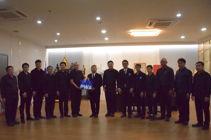 กปภ.ข.1 ร่วมกับ กปภ.สาขาระยอง และ กปภ.สาขาในจังหวัดระยอง เข้าพบผู้ว่าราชการ จ.ระยอง และนายก อบจ.ระยอง เนื่องในโอกาสวันขึ้นปีใหม่ 2569