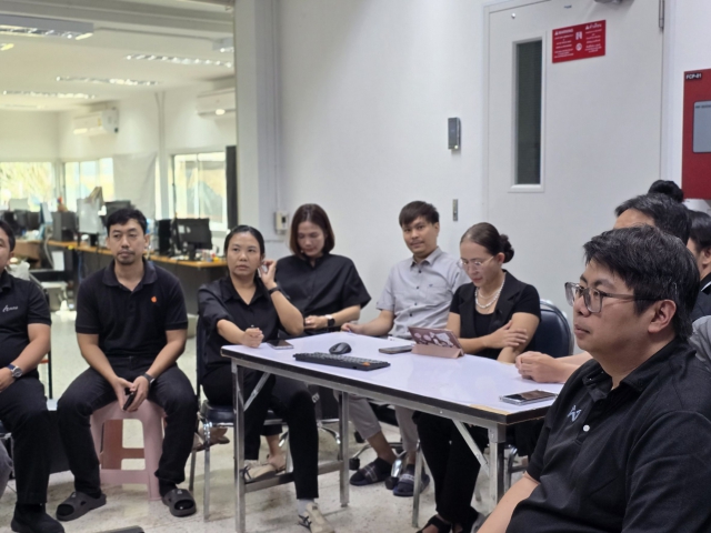 กองเทคโนโลยีสารสนเทศ กปภ.ข.10 จัดกิจกรรมสนทนายามเช้า ประจำเดือน ธันวาคม 2568