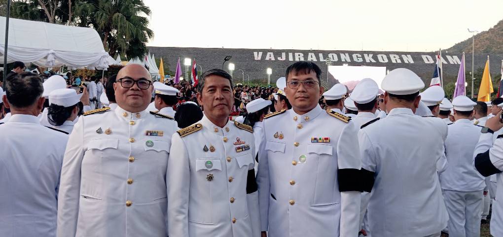 กปภ.สาขากาญจนบุรี เฝ้าฯ รับเสด็จ พระบาทสมเด็จพระเจ้าอยู่หัว และสมเด็จพระนางเจ้า ฯ พระบรมราชินี เสด็จพระราชดำเนินไปทรงเปิด สวนสุขภาพสราญจิต เฉลิมพระเกียรติ ณ เขื่อนวชิราลงกรณ อำเภอทองผาภูมิ จังหวัดกาญจนบุรี