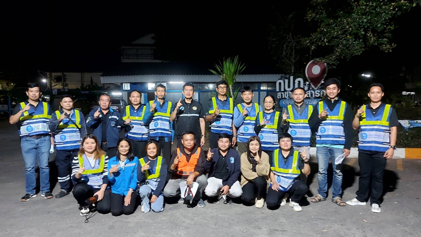 กปภ.สาขามหาสารคาม ทำการออกสำรวจหาท่อแตก-รั่ว โดยวิธีการ Passive Control พื้นที่ (MM 03 ) ต.ท่าขอนยาง อ.กันทรวิชัย และ DMA04 ต.ตลาด อ.เมือง จ.มหาสารคาม