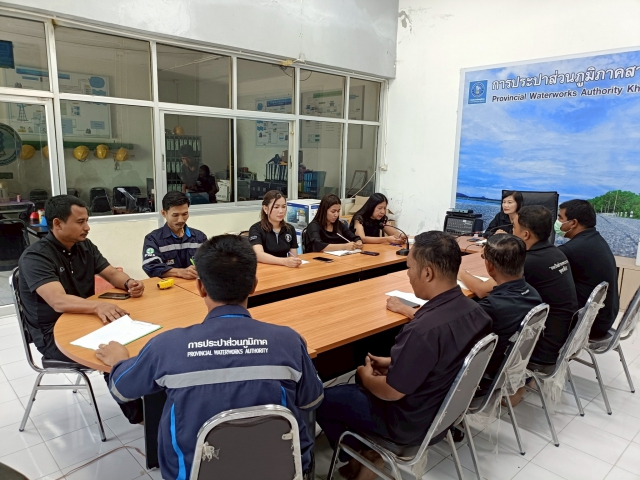 การประปาส่วนภูมิภาคสาขาคลองท่อม ได้จัดกิจกรรม Morning Talk ครั้งที่ 4/2569