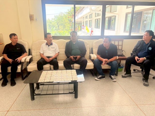 การประปาส่วนภูมิภาคสาขากระนวน ร่วมประชุมหารือการสำรวจอ่างเก็บน้ำหนองใหญ่ (หนองไม้ตาย)