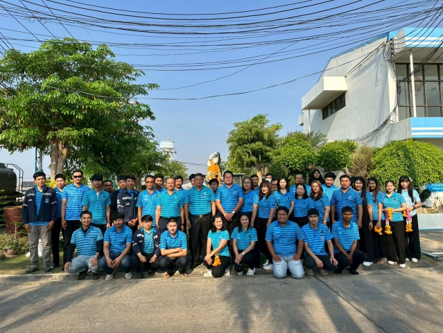 การประปาส่วนภูมิภาคสาขาเพชรบุรี จัดพิธีไหว้สักการะพระแม่ธรณี เนื่องในวันคล้ายวันสถาปนา ครบรอบ 47 ปี กปภ.