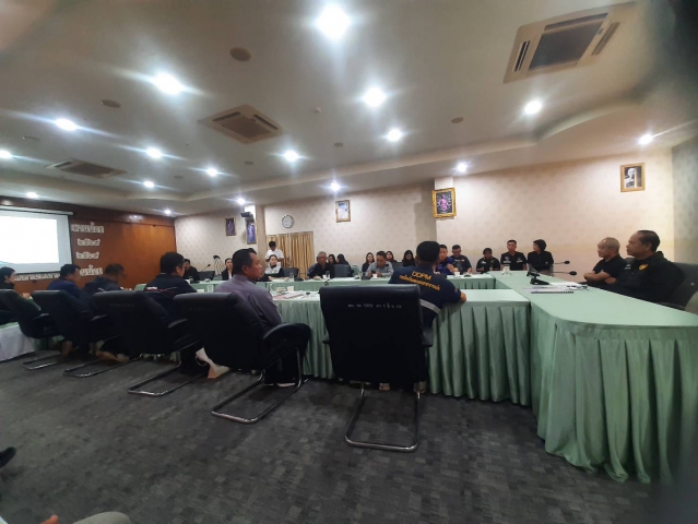 การประปาส่วนภูมิภาคสาขาบางสะพาน ร่วมลงพื้นที่ติดตามการดำเนินงานด้านการบริหารจัดการน้ำในพื้นที่เขตทางรถไฟ