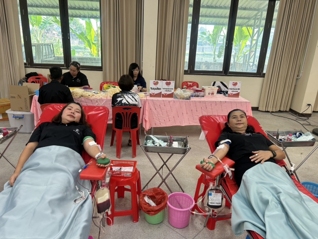 กปภ.สาขาเกาะคา ร่วมกิจกรรม บริจาคเลือด