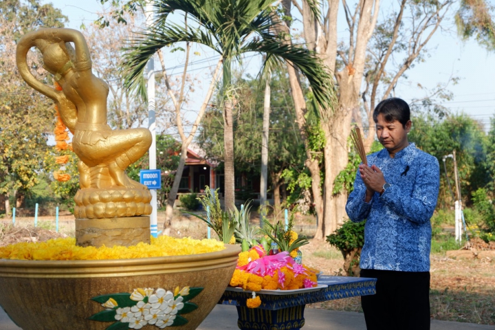 การประปาส่วนภูมิภาคสาขาครบุรีจัดกิจกรรมทำบุญเนื่องในโอกาสครบรอบ 47 ปี กปภ. (28 กุมภาพันธ์ 2568)