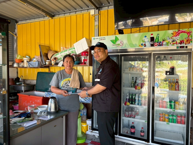 กปภ.สาขาพัทยา(พ) รุก! ลงพื้นที่ชุมชนนาวัง  เพิ่มลูกค้าใหม่ผ่านแอปฯ PWA Plus Life