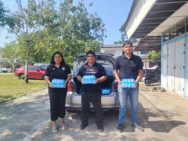 กปภ.สาขาขนอม ร่วมสนับสนุนน้ำดื่ม กิจกรรม "มิตติ้งนครศรีธรรมราช ครั้งที่ 6"