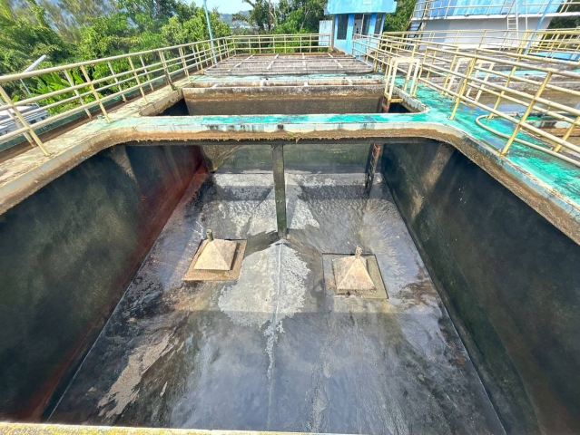 การประปาส่วนภูมิภาคสาขาภูเก็ต ปฏิบัติการล้างทำความสะอาดถังตกตะกอน ณ สถานีผลิตน้ำบางวาด ตามแผนโครงการจัดการน้ำสะอาด (WSP) ครั้งที่ 3 ประจำปีงบประมาณ 2569