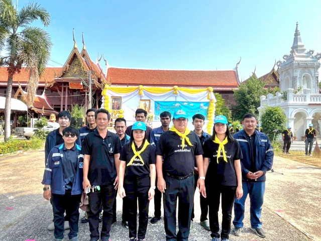 กปภ.สาขาเพชรบุรี เข้าร่วมกิจกรรมจิตอาสาพัฒนา "เราทำความ ดี ด้วยหัวใจ"