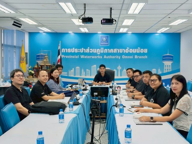 กปภ.สาขาอ้อมน้อย เข้าร่วมฝึกอบรมการใช้งานระบบ PWA AMI สำหรับระดับผู้ใช้งานทั่วไป