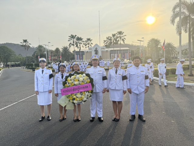 กปภ.ข.1 เข้าร่วมพิธีวางพวงมาลาถวายราชสักการะ เนื่องในวันคล้ายวันสวรรคตสมเด็จพระนเรศวรมหาราช ประจำปี 2569