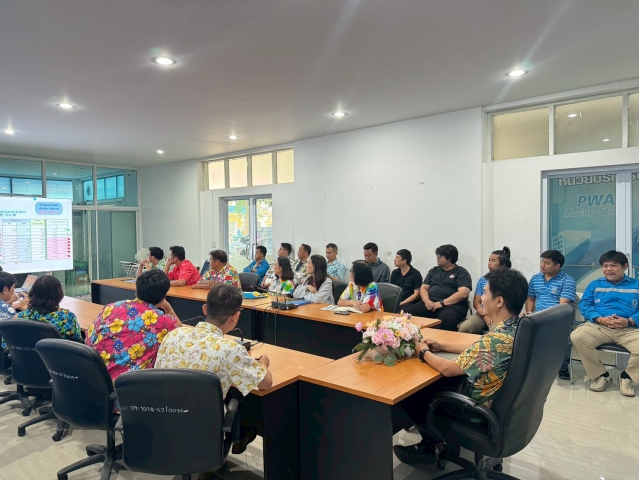 กปภ.สาขาลำปาง จัดกิจกรรมสนทนายามเช้า (morning Talk) ครั้งที่ ๗/๒๕๖๙