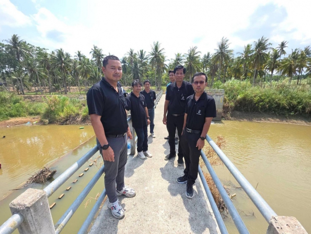 กปภ.สาขาบางสะพาน ร่วมกับกปภ.ข.3 ลงพื้นที่บางสะพาน-ทับสะแก เร่งสำรวจแหล่งน้ำสำรอง เตรียมพร้อมรับมือภัยแล้ง 2569