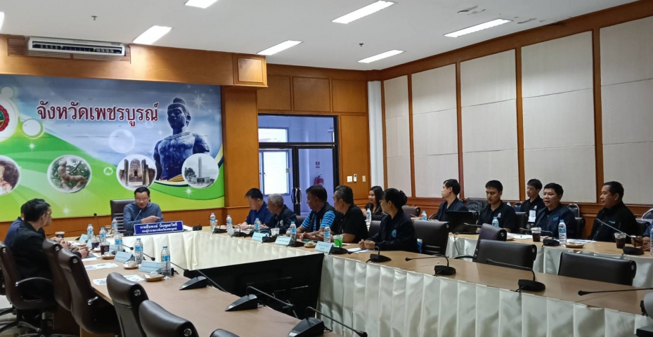 กปภ.ข.10 ร่วมกับ กปภ.สาขาเพชรบูรณ์ เข้าประชุมรับฟังความคิดเห็น กลุ่มผู้ใช้น้ำ อ่างเก็บน้ำห้วยท่าพล