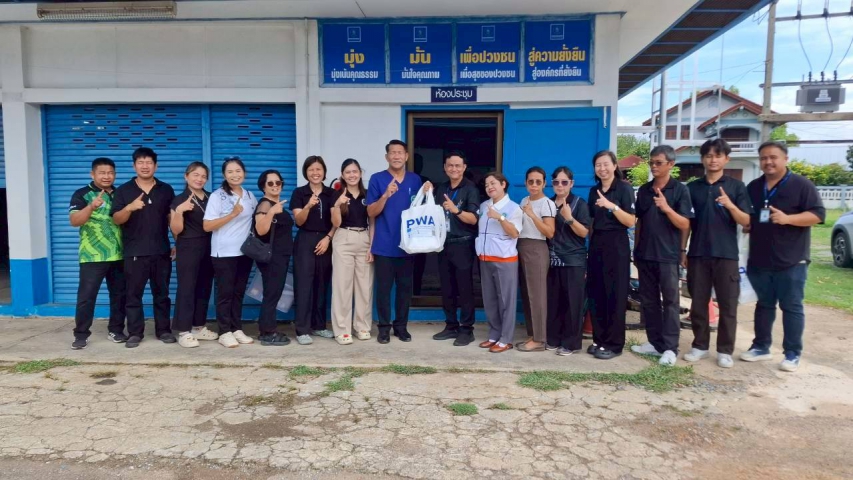 กปภ.สาขาเดิมบางนางบวช ร่วมกับสาธารณสุขอำเภอเดิมบางนางบวช ตามโครงการคนไทยห่างไกล NCDs จังหวัดสุพรรณบุรี ปีงบประมาณ 2569 (R5 NCDs Academy)