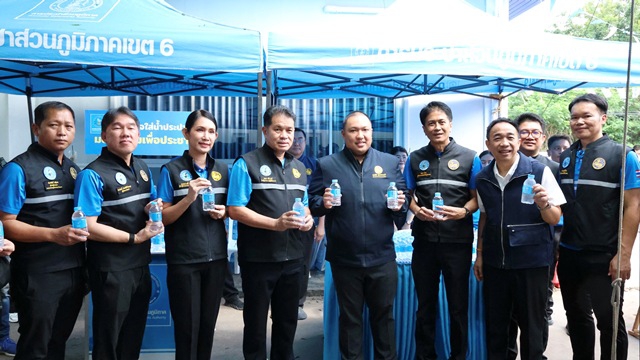 รองผู้ว่าการ (ปฏิบัติการ 2) และคณะผู้บริหาร กปภ.ข.6 ร่วมให้การต้อนรับรัฐมนตรีช่วยว่าการกระทรวงมหาดไทย ลงพื้นที่ปฏิบัติราชการ ณ อำเภอบ้านไผ่ และอำเภอหนองสองห้อง จังหวัดขอนแก่น