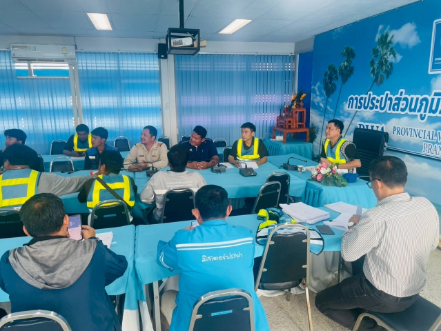 กปภ.สาขาปราณบุรี จัดกิจกรรมMorning Talk ประจำเดือนพฤษภาคม 2569 ตามแผนกิจกรรมสร้างระบบและส่งเสริมความผูกพัน ตามยุทธศาสตร์ ประจำไตรมาส 3/2569