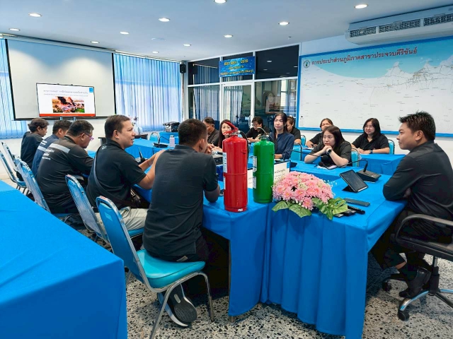 การประปาส่วนภูมิภาคสาขาประจวบคีรีขันธ์ ซักซ้อมระบบการบริหารความต่อเนื่องทางธรุกิจ (BCM) และซ้อมแผนตอบโต้สถานการณ์ฉุกเฉินกรณีเกิดเหตุเพลิงไหม้ ประจำปี 2569