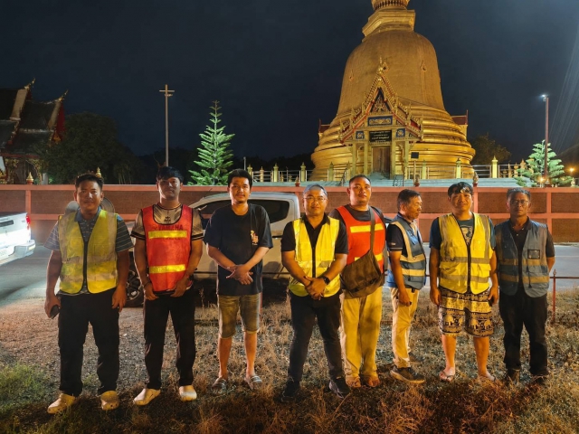 กปภ.สาขาตราด ลงพื้นที่ทำ Step Test ในพื้นที่เป้าหมาย DMA-03-1-2 แยกเกาะตะเคียนหน้าร้านเชียงกง