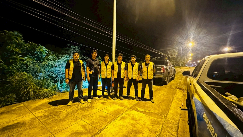 การประปาส่วนภูมิภาคสาขาอ่าวลึก ลงพื้นที่ถอดล้าง PRV ตามแผนดำเนินการประจำเดือน กรกฎาคม 2569