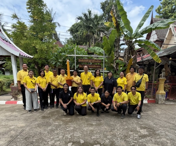กปภ.ข.10 ร่วมกับ กปภ.สาขาพิษณุโลก สืบสานประเพณีทำนุบำรุง พระพุทธศาสนา ถวายเทียนพรรษา เนื่องในวันเข้าพรรษา ประจำปี 2569