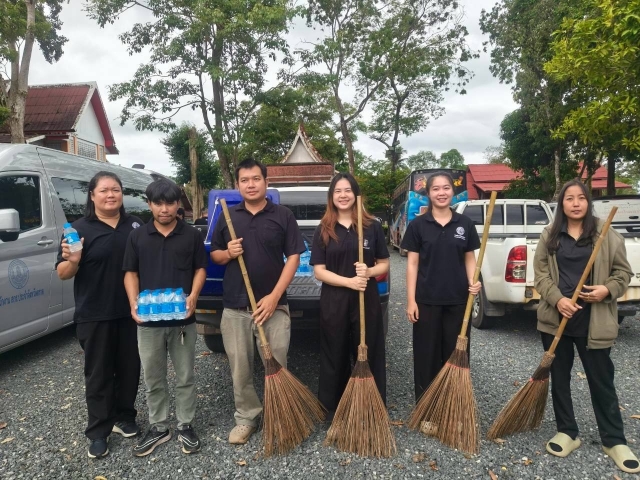 กปภ.สาขาตราด ร่วมกิจกรรม "รวมพลังสร้างสัปปายะสู่วัดด้วยวิถี 5ส" (Big Cleaning Day) (ครั้งที่ 3)