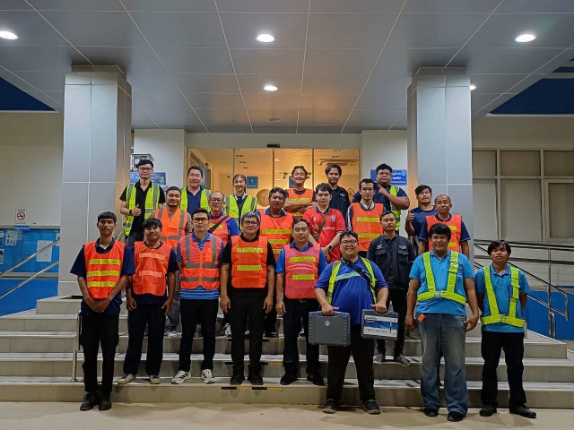 กปภ.สาขาระยอง ดำเนินกิจกรรม Step Test เดินหน้าบริหารจัดการน้ำเชิงรุก สำรวจท่อแตกรั่ว เพิ่มประสิทธิภาพระบบจ่ายน้ำในพื้นที่ ต.เชิงเนิน อ.เมืองระยอง จ.ระยอง