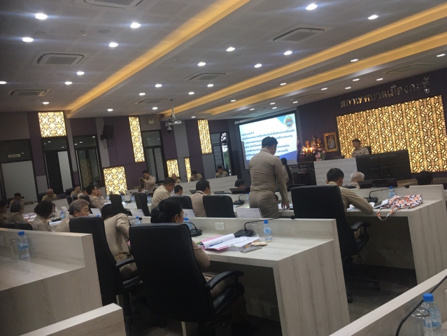 กปภ.สาขาภูเก็ต เข้าร่วมประชุมสภาเทศบาลเมืองกะทู้