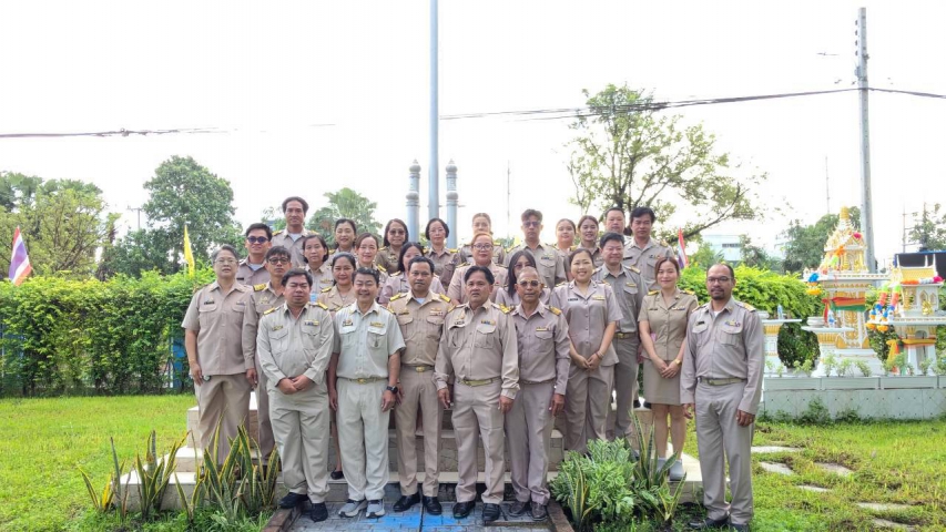 กปภ.สาขาคลองหลวง (พ) จัดกิจกรรมเคารพธงชาติและร้องเพลงชาติไทย เนื่องในวันพระราชทานธงชาติไทย (Thai National Flag Day) 28 กันยายน ประจำปี 2569