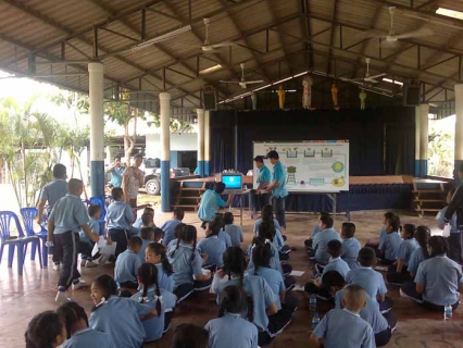 ไฟล์แนบ กปภ.สาขาจอมทอง  ออกพื้นที่เพื่อให้ความรู้ขั้นตอนการผลิตน้ำประปา ณ รร.เมืองเด็กวิทยา 