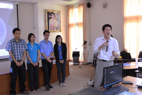 ไฟล์แนบ นักวิชาการภูมิสารสนเทศ วิทยากรบรรยายให้ความรู้ในการอบรม