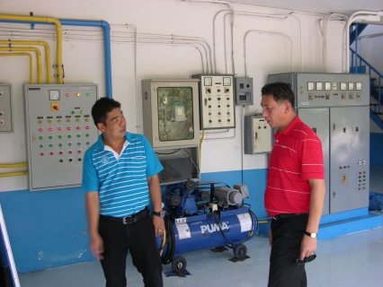 ไฟล์แนบ การประปาเทศบาลตำบลขุนยวม จ.แม่ฮอง มาดูงานในด้านการผลิต ณ กปภ.สาขาจอมทอง