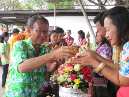 ไฟล์แนบ กปภ.สาขานางรองจัดกิจกรรมสรงน้ำพระ และรดน้ำดำหัว