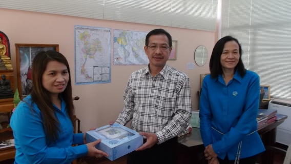 ไฟล์แนบ การประปาส่วนภูมิภาคสาขาสุโขทัย  ออกแจกของที่ระลึกให้ส่วนราชการต่างๆ ในจังหวัดสุโขทัย